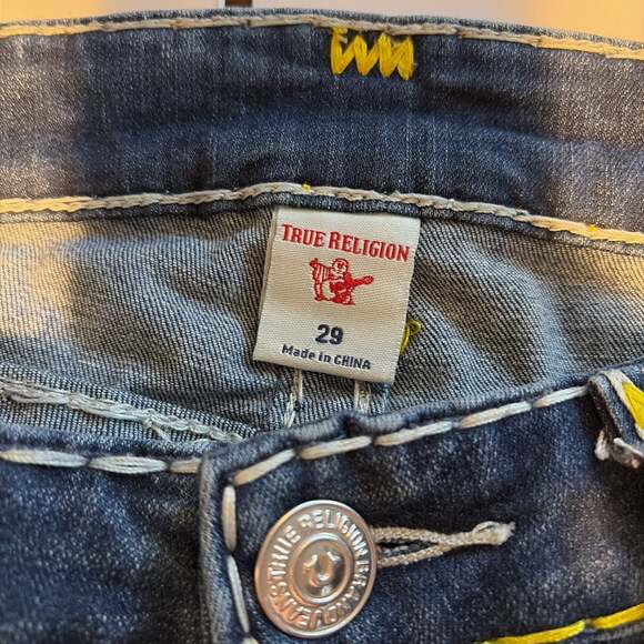 Y2K Vintage True Religion Stella Skinny Jeans USA - Picture 6 of 6